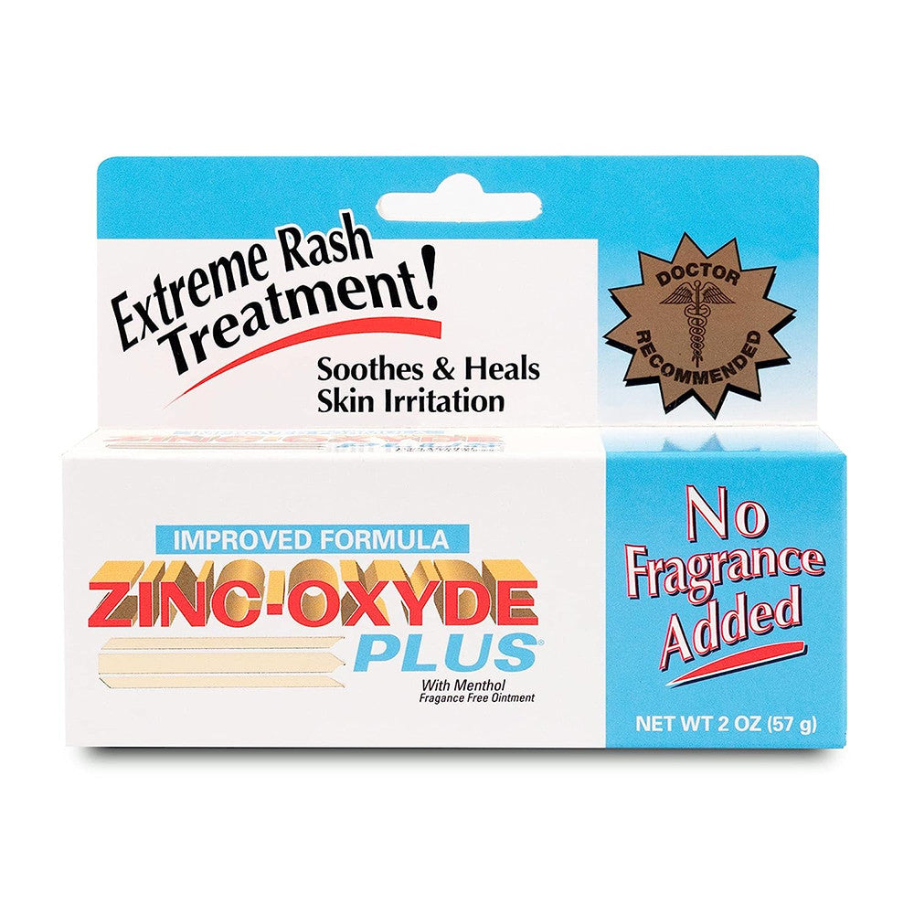 Zinc-Oxyde Plus Skin Protectant Ointment, Fragrance Free, 2 Oz